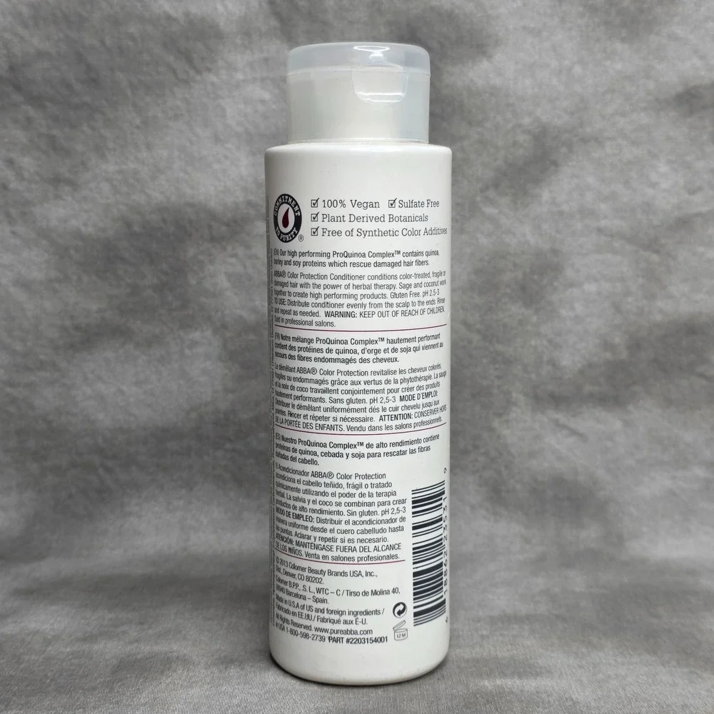 ABBA Color Protection Conditioner‎ 8 oz w/Coconut + Sage